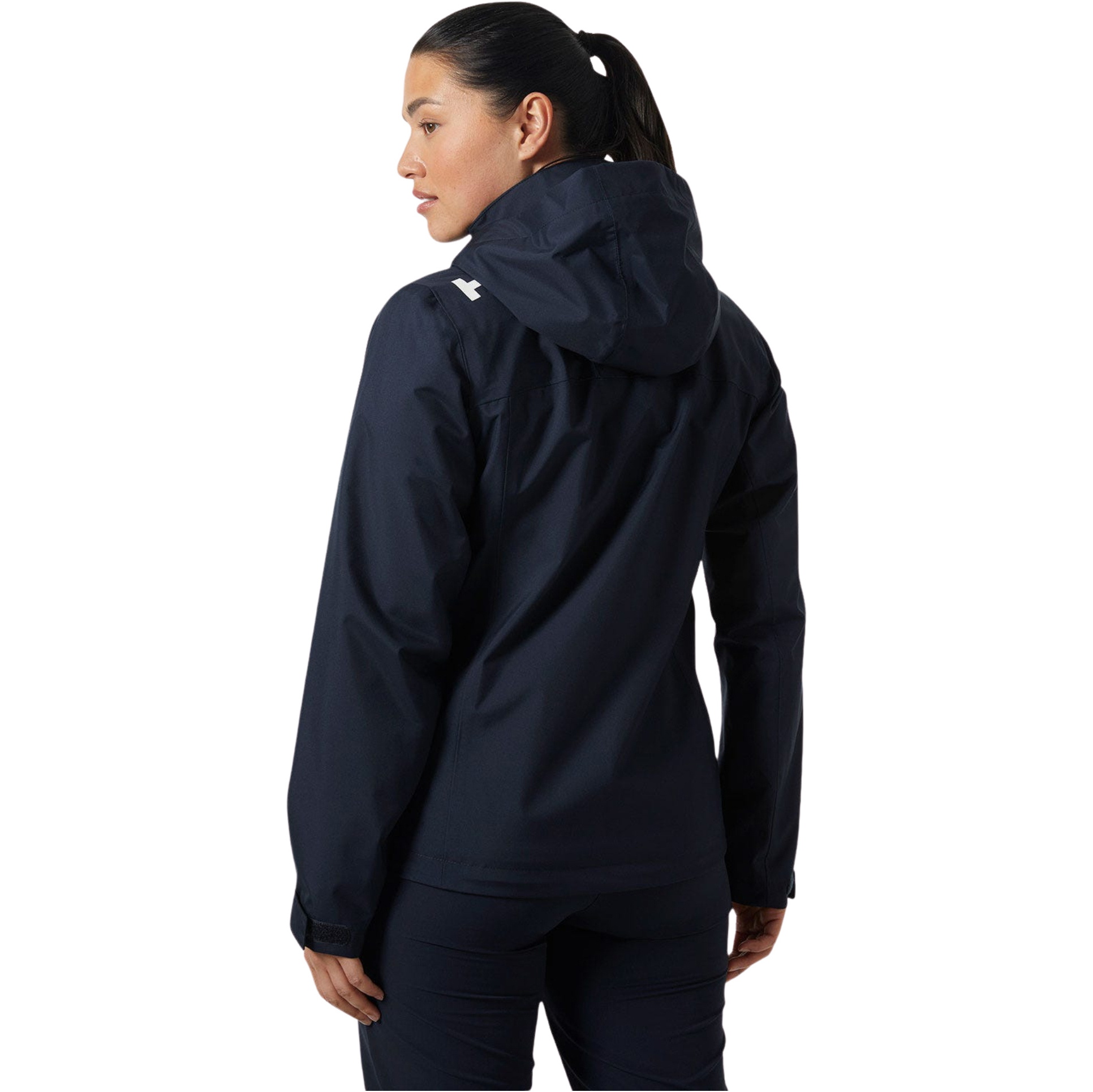 2026 Helly Hansen Womens Crew Hooded Sailing Jacket 2.0 34448 - Navy